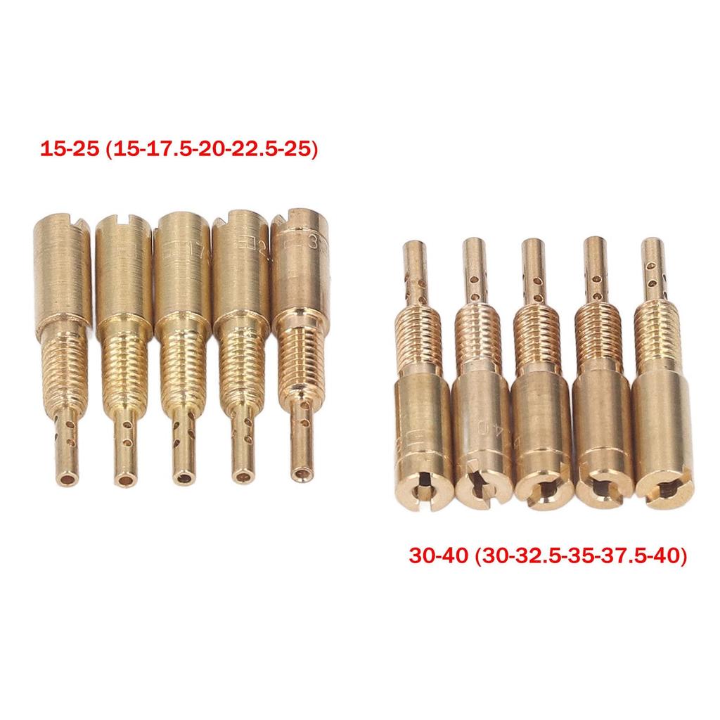 Микуни hs40 пилот, пилотный жиклер карбюратора, медленный жиклер 10 шт., комплект пилотных жиклеров карбюратора