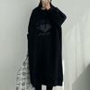 Navava Women Printed Long Sleeve Hooded Dress No851