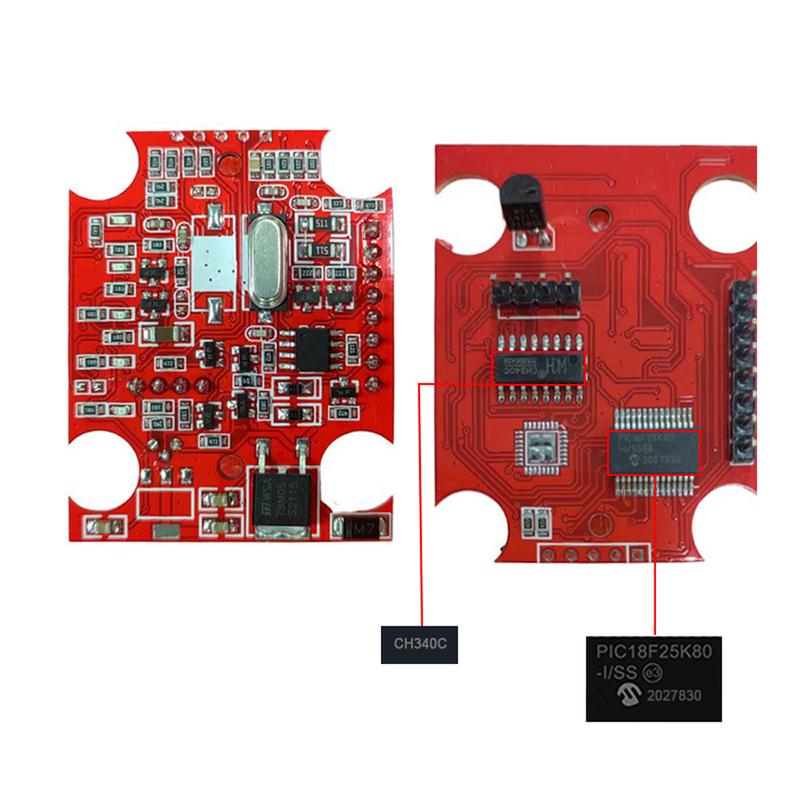100% чип PIC18F25K80 USB ELM327 V1.5 OBD2 Диагностический сканер ELM 327 V1.5/1.5 USB Переключатель CA/MS CAN Для Forscan OBDII Считыватель кодов