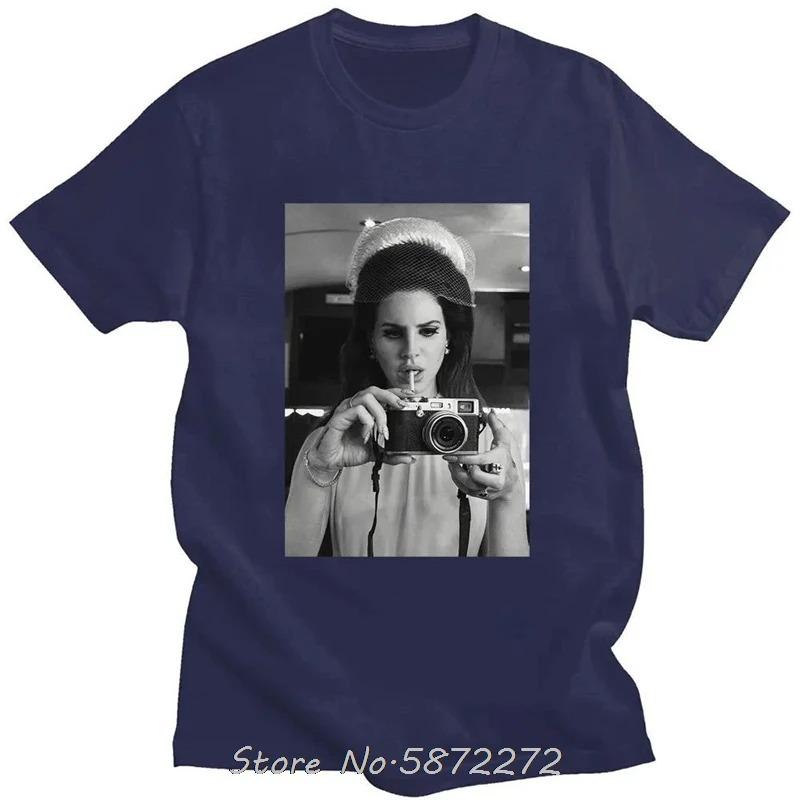Lana Del Rey Oversized TShirt Unisex 100 Cotton Printed Gym Fashion Top Unisexs Streetwear Y2K Fashion Top Tshirts