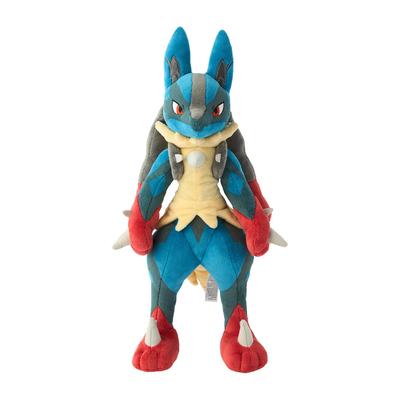 POKEMON Центральная Оригинальная Плюшевая Игрушка Мега Люкарио