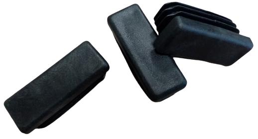 Profile end cap 35X20 BLACK