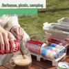 Portable Insulated Picnic & Camping Cooler Box for Food and Fruit Storage