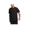Adidas Спортивная футболка Pure Color с коротким рукавом, мужские топы, черная HE9945