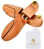 Company Wooden Flannel Shoe Tree with Polishing Ideal for High Shine and Cm R&K's Cloth, Finishing, 26.0-27.0