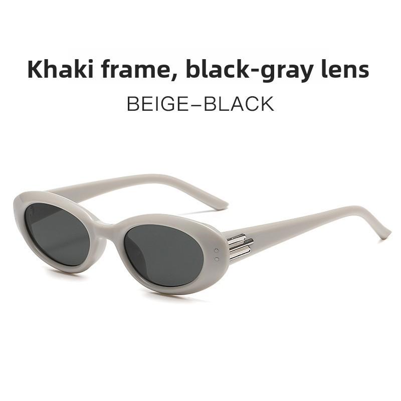 Elegant Cat Eye Eyewear Women Uv380 Black Frame With Dark Lenses For Summer Outings