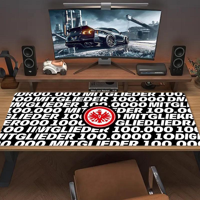 Eintracht Frankfurt Color Mouse Pad Large Gaming Table Cushion Non-slip Laptop Tablet Big Mousepad XXL Mat Mini PC Playmat With Lock edge