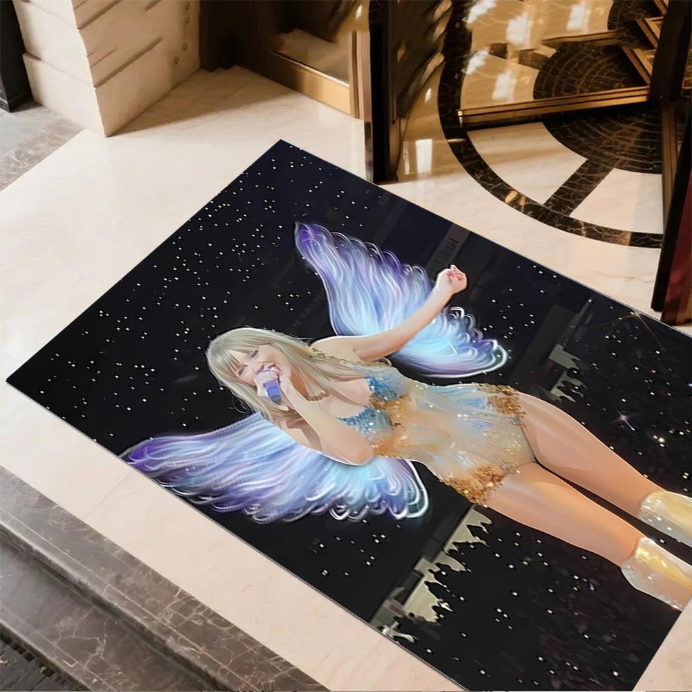 Taylor Swift Celebration Area Rug Suitable for Playrooms Dormitory Entryway Bedrooms Antislip Carpet Anime Office Decor Spiritual Gift