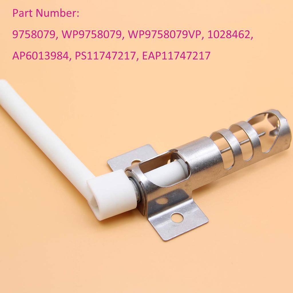 9758079 Oven Bake Range Spark Igniter Replacement for Range Replaces AP6013984 PS11747217 WP9758079 AP6013984 PS11747217 WP9758079