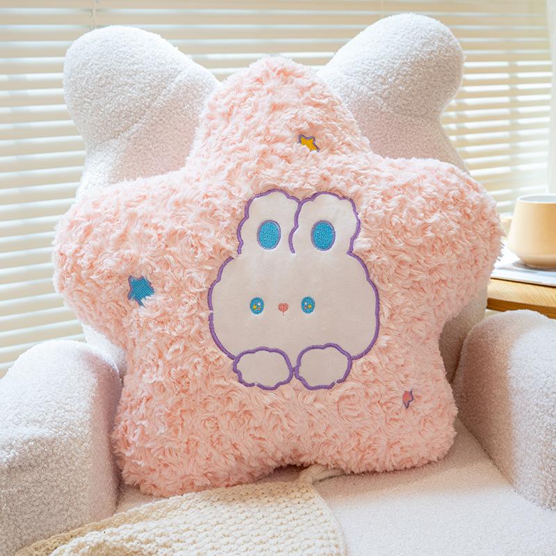 Moon Star Shaped Pillow Plush Toy Soft Cushion for Bed Sofa Decoration Birthday Gift