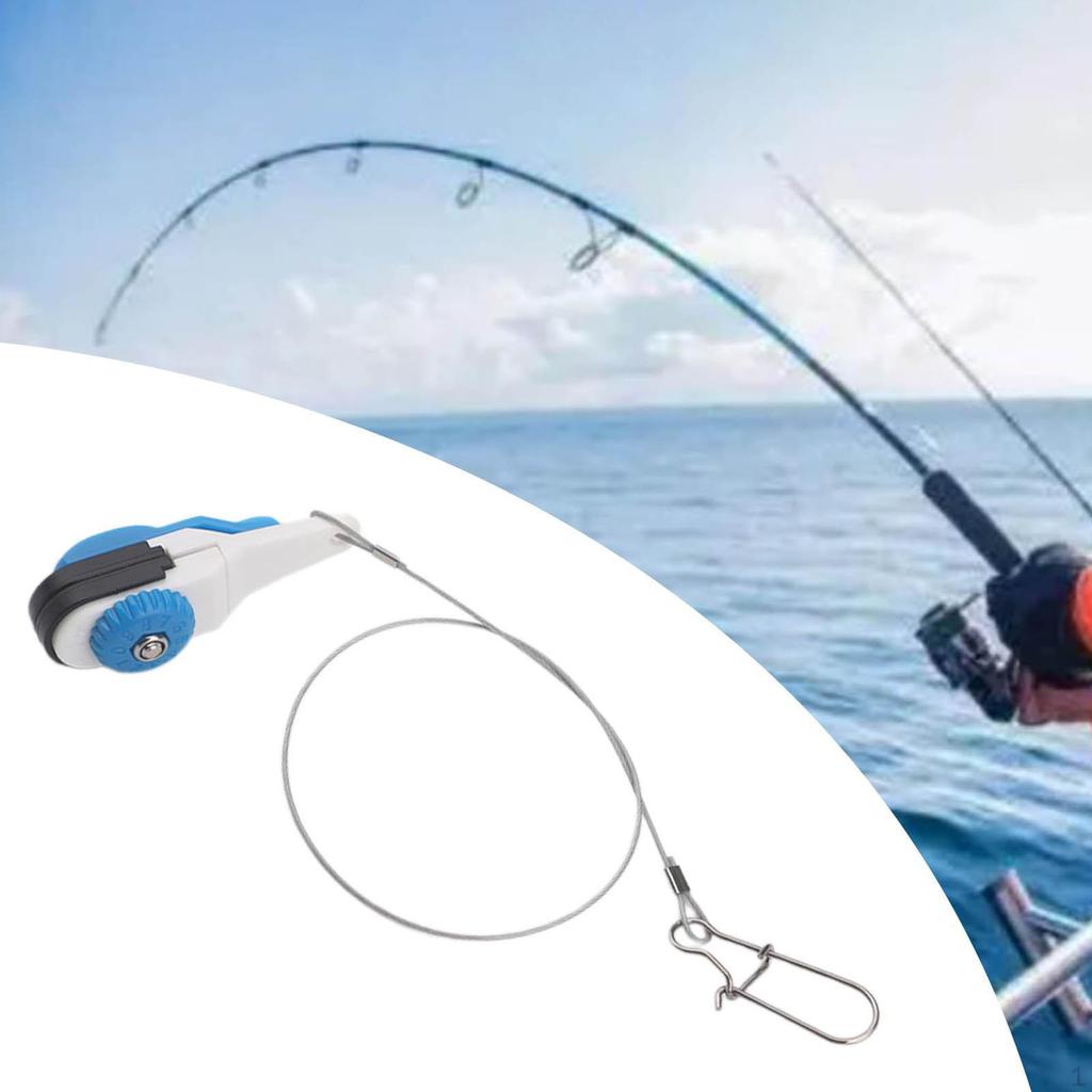 12 Inch Down Release Clip with Snap for Planer Board Sea Fishing