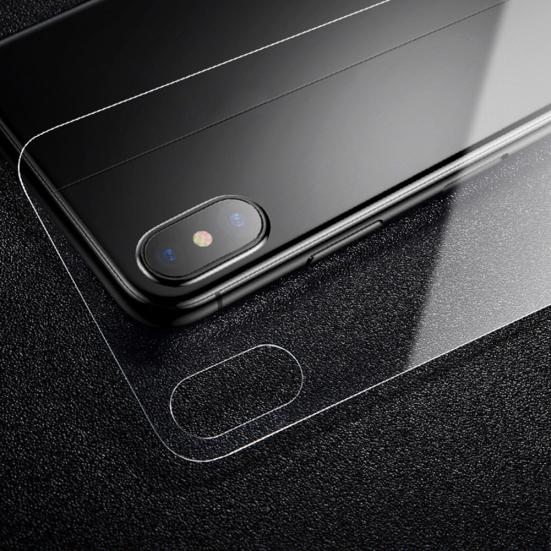 Точный протектор из закаленного стекла для задней панели телефона iPhone XS Max/XS/XR/X/7/8 Plus/6