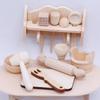Миниатюрный набор кухонных инструментов для выпечки для кукольного домика, реквизит для сцены OB11