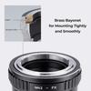 Адаптер крепления CONCEPT M42 для Fujifilm, Переходник для смены байонета объектива Fujifilm, Прямо от производителя адаптеров для камер Fujifilm и объективов K&F, X-Mount, M42-FX