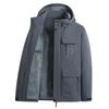 Waterproof and Windproof Plus Velvet Thickened Jacket for Men