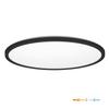LED ceiling lamp CIRCLE 32W 3CCT IP54 black