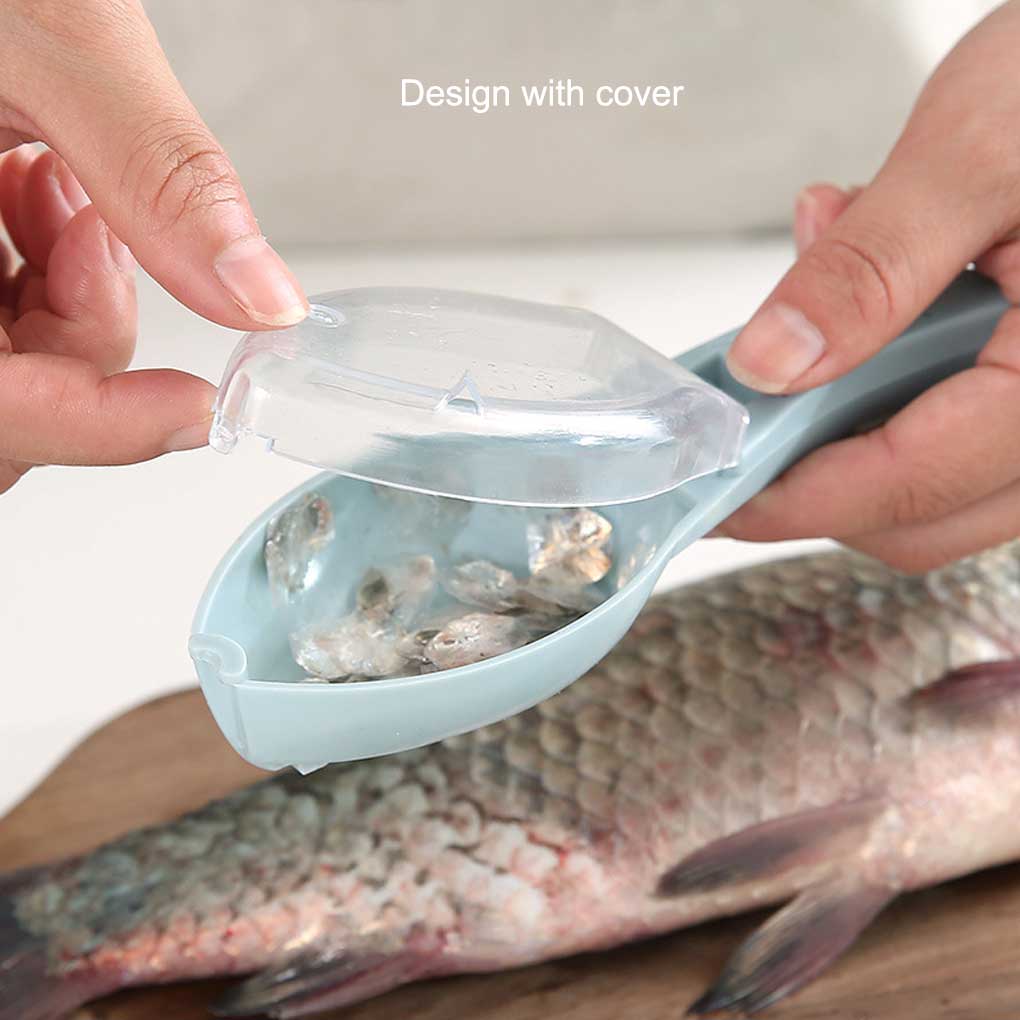 Home Restaurant Portable Fish Scale Remover Manual Labor-saving ABS Reusable Scales Scraper Scraping Tool Kitchenware