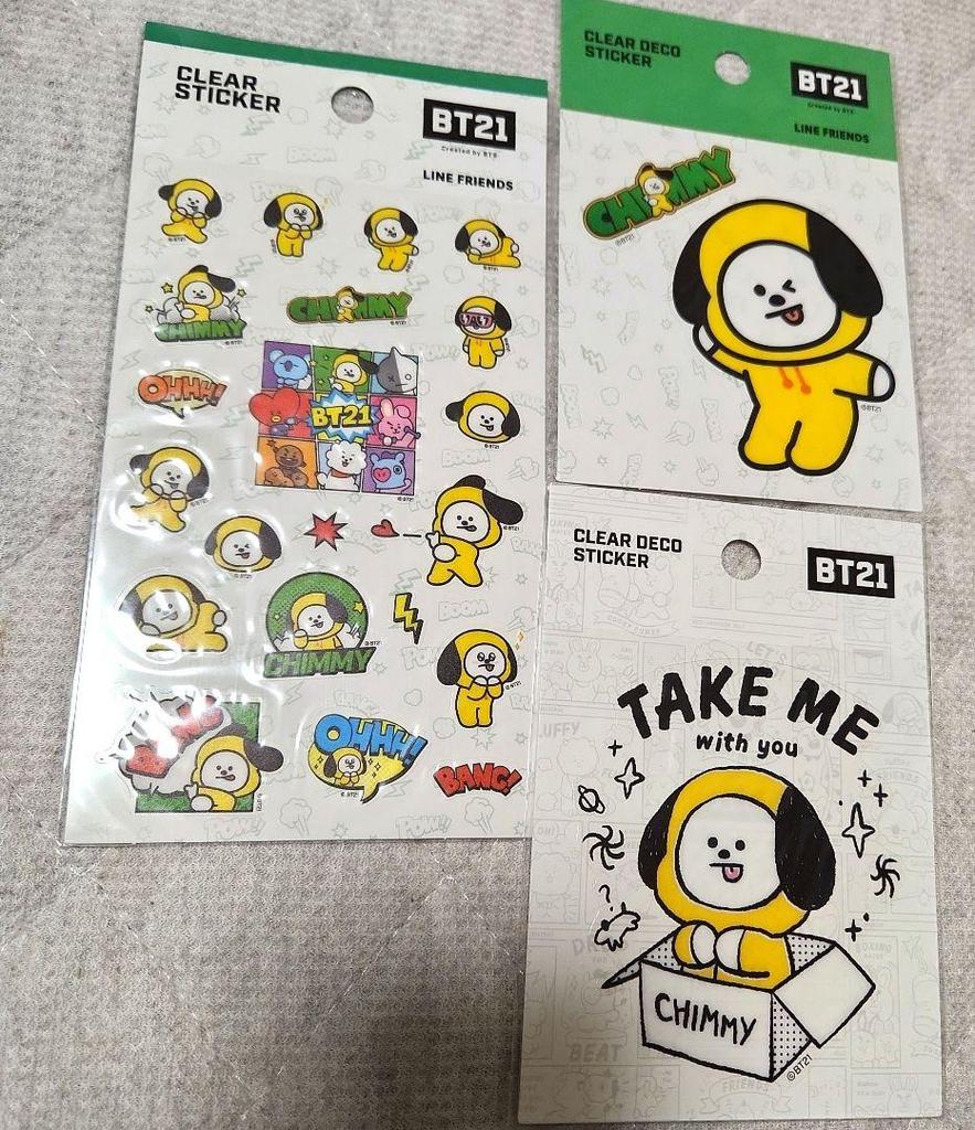 [Б/У] Набор мерча BT21 CHIMMY