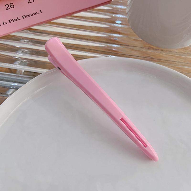 Colorful Duckbill Clip Makeup Artist Special Barber Shop Mega Star Hairdressing Positioning Clip Ripple Clip Fluffy Clip