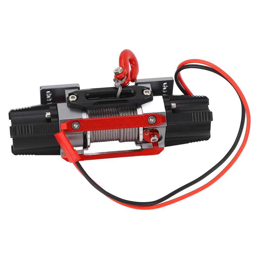 RC Двухмоторная лебедка Металл с ЧПУ Имитация Мощный Электрический Двухмоторный для Модели RC Автомобиля 1/10 1/8