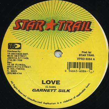 12-дюймовая пластинка GARNETT SILK / MICHAEL ROSE - Love / Blood Up VPRD6084 Star Trail 1996 US Регги, Ска и Даб Б/У