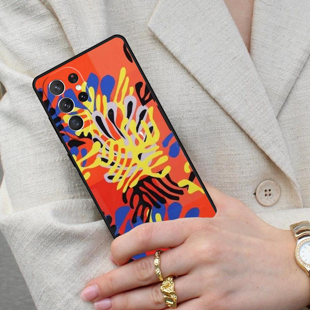 Henri Matisse Art Painting SOFT Cell Phone Case for Samsung Galaxy S26 Ultra S25 S24 S23 S22 S21 S20 Note10 Cover