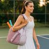 with Shoe Compartment Pickleball Racket Shoulder Bag Nylon Pickleball Handbag  Outdoor Sports