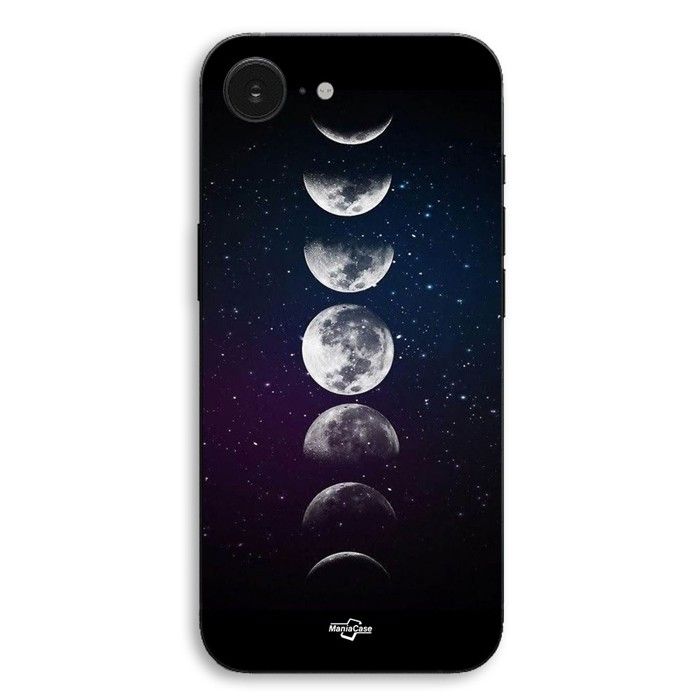 Coque Pour iPhone 17e Lune Phase nuit etoile Maniacase
