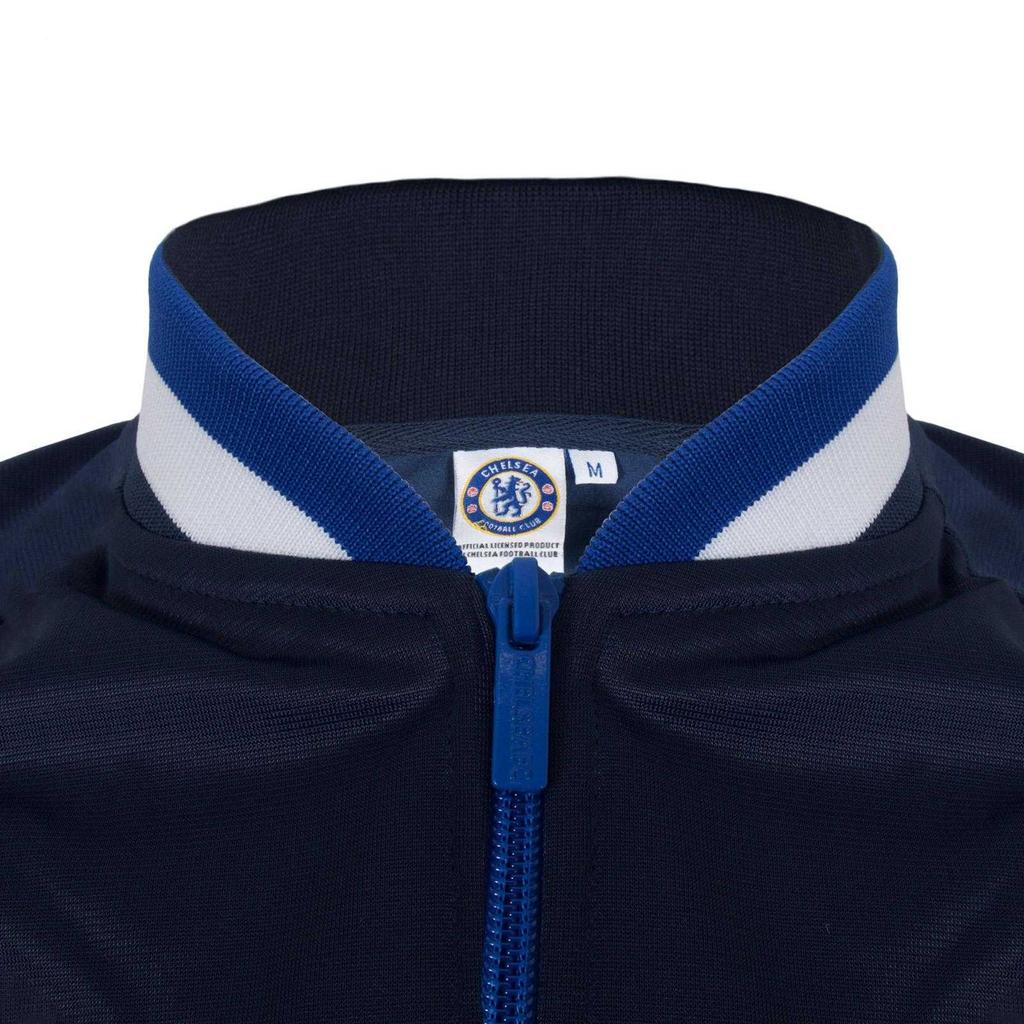 Chelsea FC Mens Crest Bomber Jacket