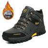 Мужские зимние ботинки, уличная мужская обувь, модные зимние ботинки, походные ботильоны, водонепроницаемая прогулочная рабочая дорожная обувь, спортивная обувь