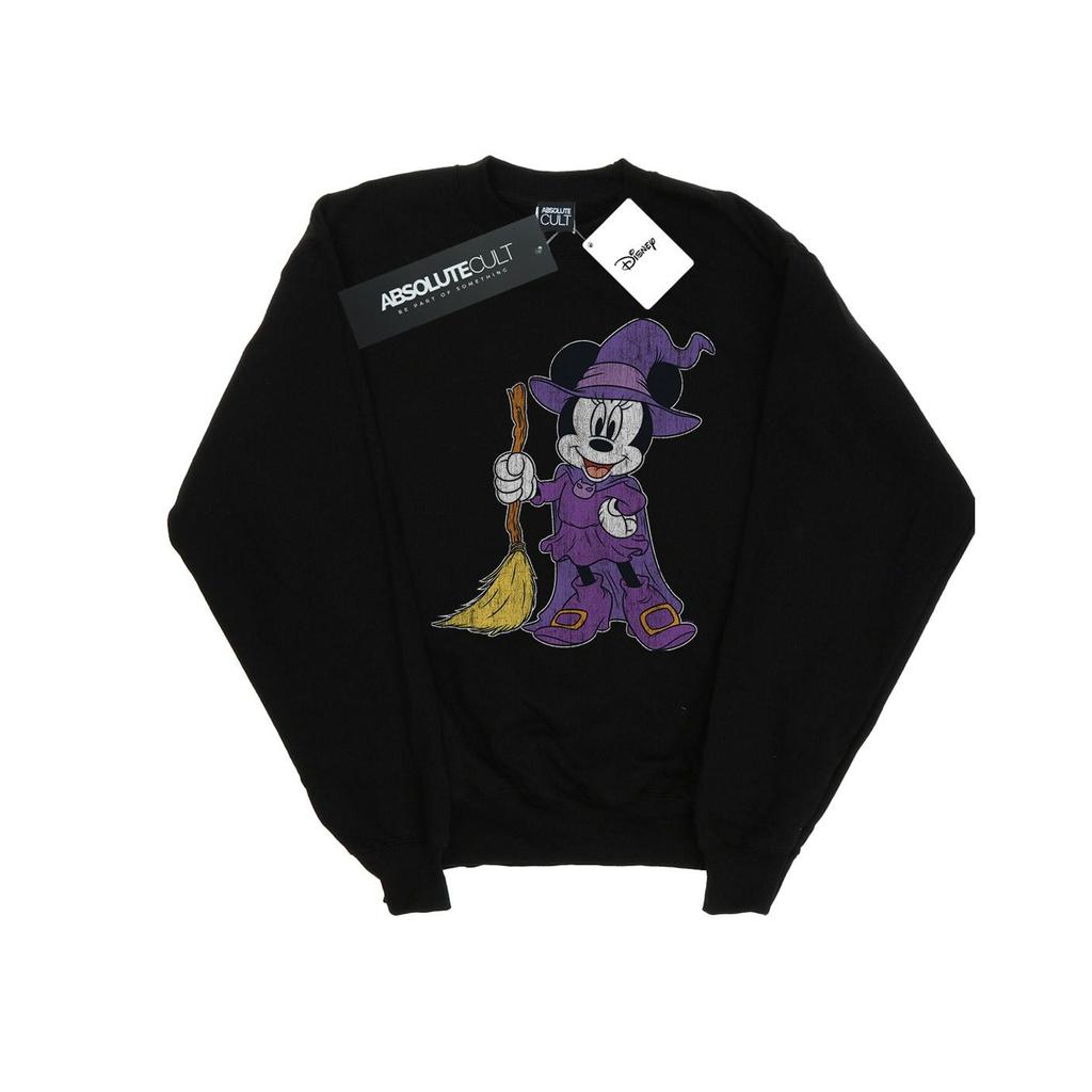 Disney Womens/Ladies Minnie Mouse Witch Costume Sweatshirt