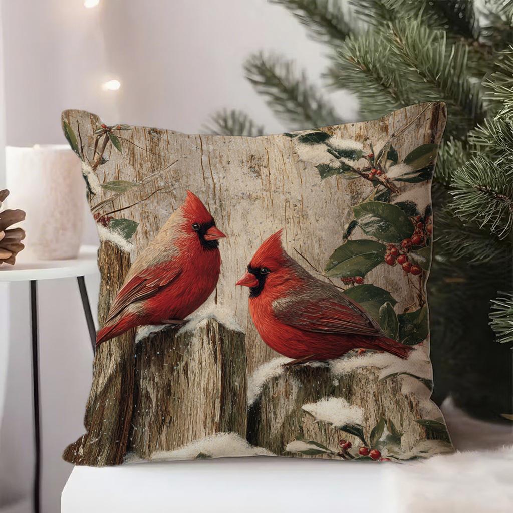 Рождественская наволочка с узором гномаПодходит для дивана, автомобиля, спальни, декоративная наволочка