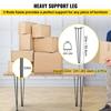 Hairpin Table Legs 20 inch Black Set of 4 Desk Legs Each 220lbs Capacity Hairpin Desk Legs 3 Rods for Bench Desk Dining End Table Chairs Carbon Steel