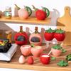 Японский керамический набор для специй: Масленка, уксусница, банка для специй и бутылка с чистящим лосьоном для креативных кухонь