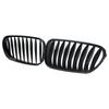 For BMW Z4 E85 E86 Convertible 2003-2008 Pair Glossy Black Car Front Kidney Grille Racing Grills Grilles Auto Car Accessories