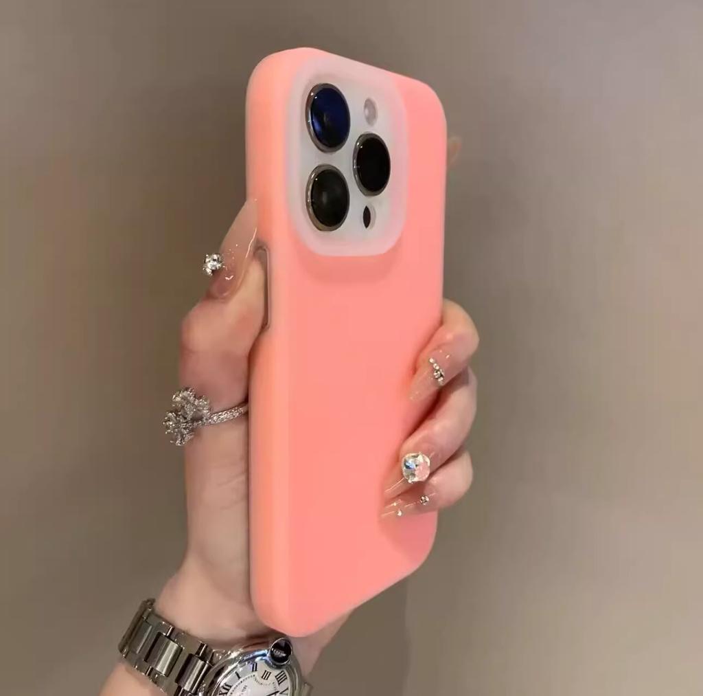 Genuine jelly liquid silicone phone case for iPhone 16 15 14 13 12 11 Pro Max full scratch-proof soft bumper cover coffee