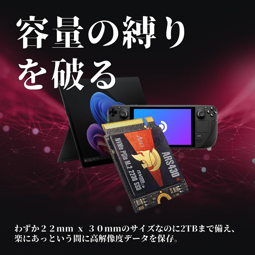 DATO SSD 2230 SSD NVMe PCIe Gen4 x4 with Aluminum Steam Deck ROG Ally Solid State Drive for Gamers and Creators Read Up to 1TB, M.2 Heatsink,