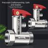 Brass Construction Pressure Reducing Valve Water Heater Valve  Closed Water Systems