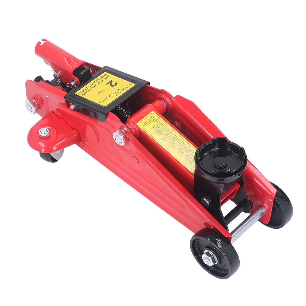 Напольный домкрат 2т Гидравлический домкрат на тележке 140?290 мм с поворотными колесами для ремонта подъема автомобиля