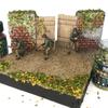 Practical Miniature Leaf Clusters Sturdy Resin Materials for Model Train Sand Table and Garden Supplies Scenery