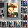 DIY 5D Diamond Painting Chinese Dragon Cross Stitch Kit Full Drill Embroidery Mosaic Art Picture of Rhinestones Gift
