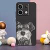 Мультяшный чехол для собаки Шнауцер для Xiaomi Redmi Note 13 11 9 10 12 Pro Plus 12S 11S 10S 9S Redmi 12 10C 12C 13C