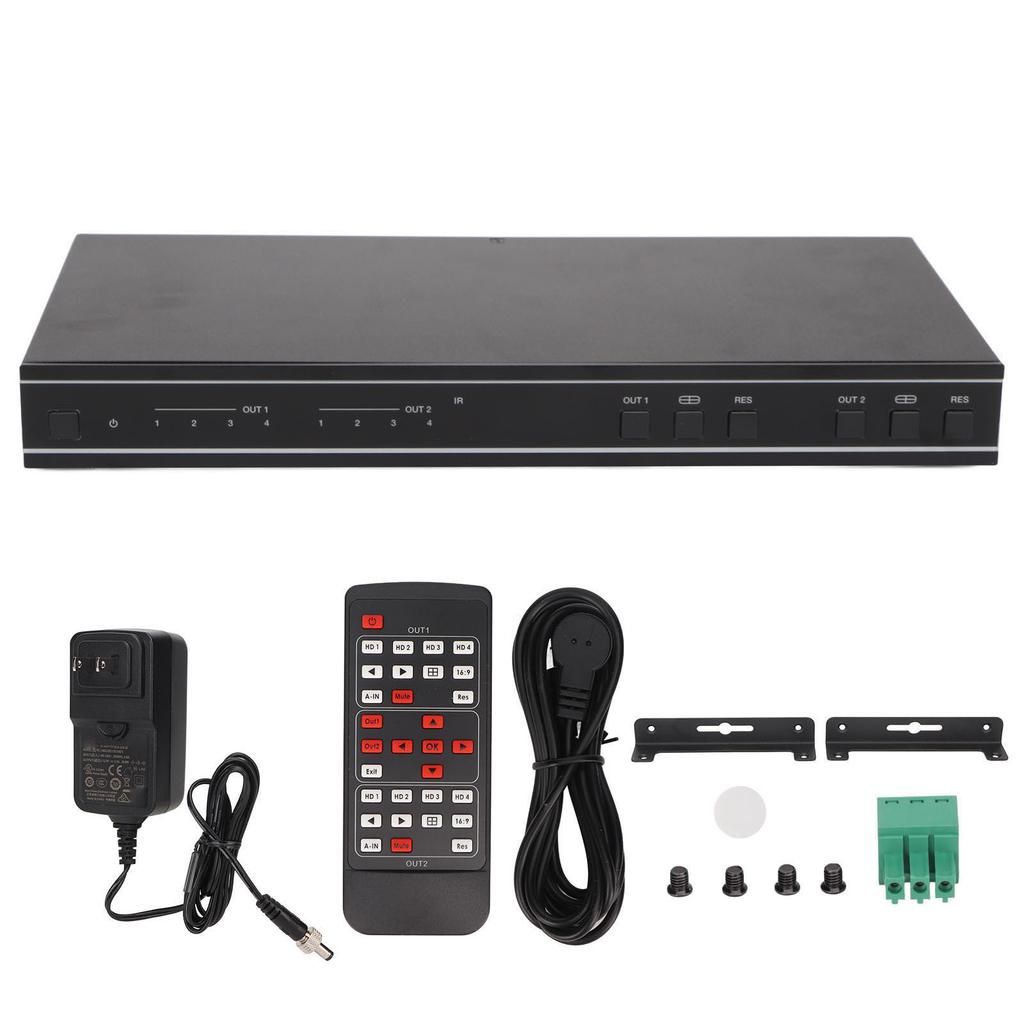 Коммутатор интерфейса мультимедиа HD 4K 60 Гц 18 Гбит/с 4x2 Коммутатор интерфейса мультимедиа HD для телевизора