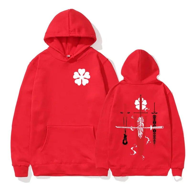 Пуловер с капюшоном в стиле аниме «Черный клевер Asta», винтажные толстовки Харадзюку унисекс, модные толстовки унисекс, большие толстовки Y2K, свободная уличная одежда
