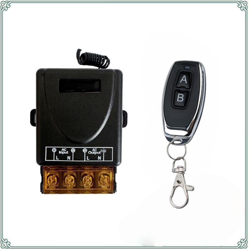 Беспроводной пульт дистанционного управления 220 В 30 А для водяного насоса, двигателя, кухонной вытяжки, вытяжного вентилятора и распылителя.