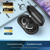 Вращающаяся Bluetooth-гарнитура Беспроводная портативная кожаная сумка Цифровой дисплей Спортивные наушники