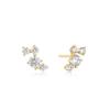 ANIA HAIE Pave Climber 925 Silver Stud Earrings E058-09G