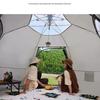 Miss Yizi Outdoor Hexagonal Tent & Tarp Combo