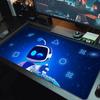 ASTRO BOT Имя на заказ Большой коврик для мыши Большая подушка для игрового стола Нескользящий Коврик для ноутбука и планшета XXL Коврик для мини-ПК Игровой коврик С заблокированным краем