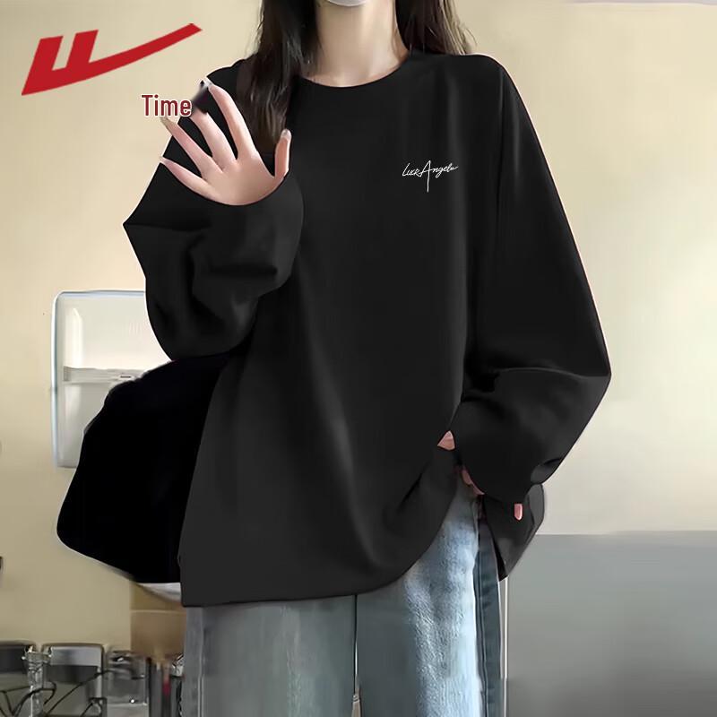 Warrior Женская футболка с длинным рукавом из чистого хлопка